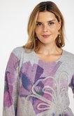 Tee-shirt maille chaude imprimé