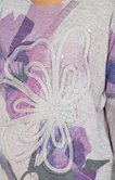 Tee-shirt maille chaude imprimé