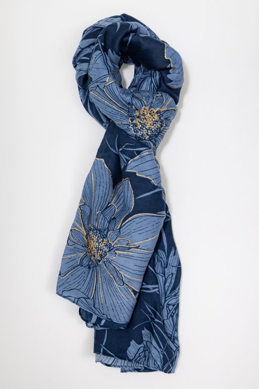 Foulard fleurs