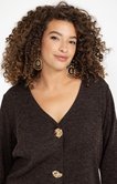 Cardigan avec boutons fantaisie