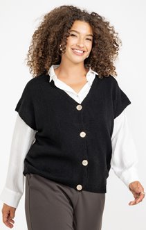 Gilet sans manches uni