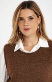 Pull 2-en-1 sans manches