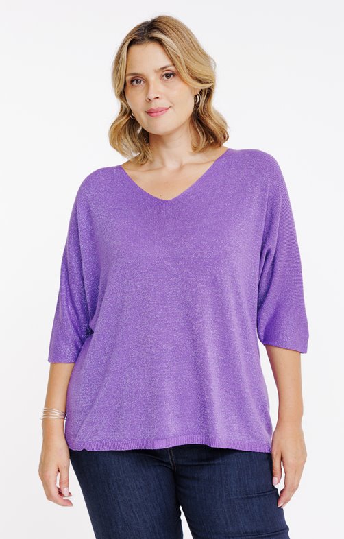 Pull à paillettes