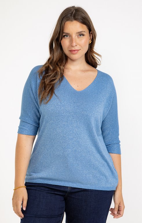 Pull à paillettes
