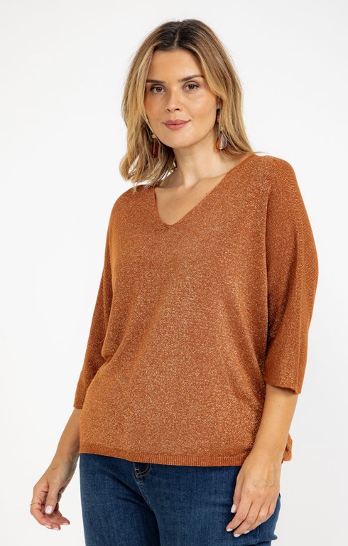 Pull à paillettes