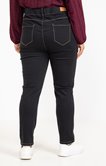 Tregging denim noir
