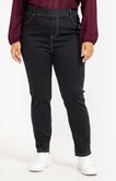 Tregging denim noir