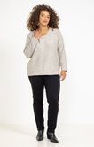 Pantalon maille à boutons