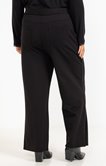Pantalon large maille