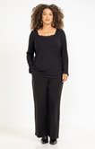 Pantalon large maille
