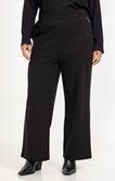 Pantalon large maille