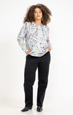 Tee-shirt maille chaude imprimé
