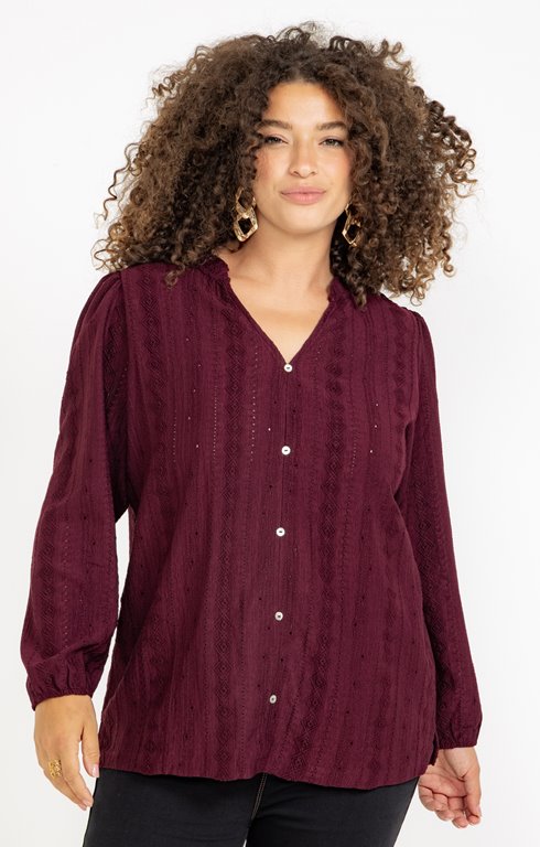 Tee-shirt effet blouse