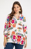 Chemise imprimé floral