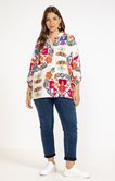 Chemise imprimé floral