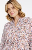Tee-shirt forme chemise imprimé