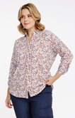 Tee-shirt forme chemise imprimé