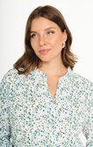 Tee-shirt forme chemise imprimé