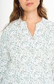 Tee-shirt forme chemise imprimé