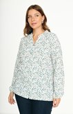 Tee-shirt forme chemise imprimé