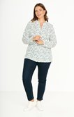Tee-shirt forme chemise imprimé