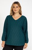 Tee-shirt en jacquard maille