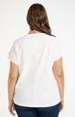 Tee-shirt imprimé reliéfé