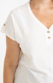 Tee-shirt imprimé reliéfé