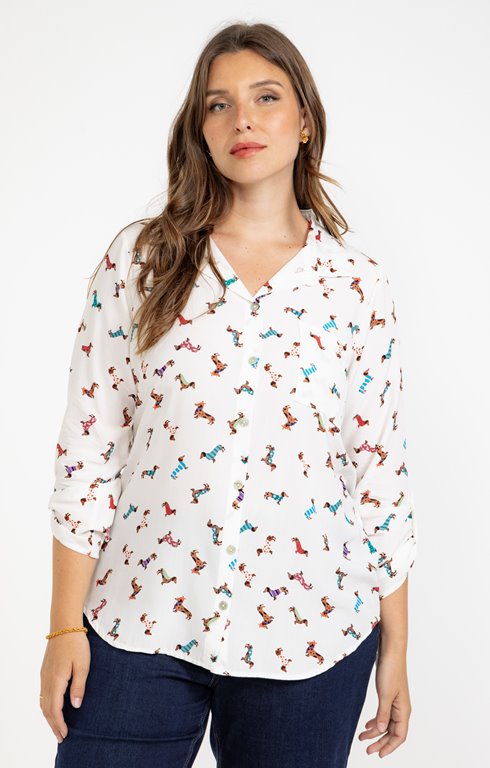 Chemise imprimée 