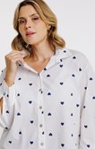 Chemise imprimée oversized
