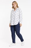 Chemise imprimée oversized