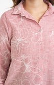 Chemise brodée