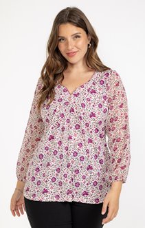 Tee-shirt imprimé floral