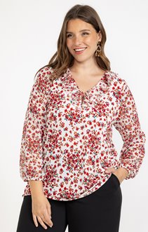 Tee-shirt imprimé floral