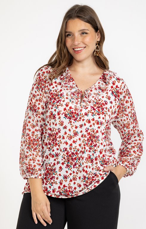 Tee-shirt imprimé floral