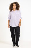 Chemise rayée bicolore