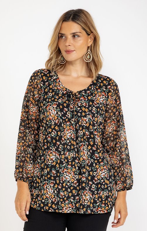Tee-shirt imprimé floral