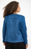 Veste unie zippée