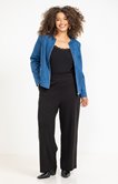 Veste unie zippée
