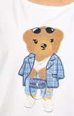 Tee-shirt avec ourson placé