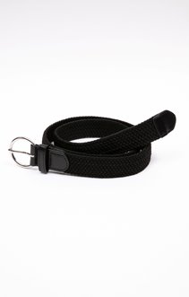 Ceinture tressée élastiquée