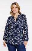 Tee-shirt avec cordes fleurs