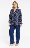 Tee-shirt avec cordes fleurs