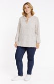 Tee-shirt avec cordes fleurs