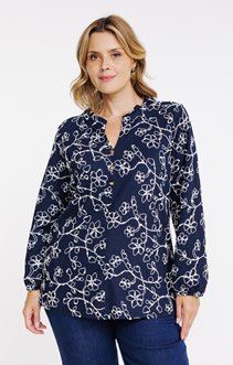 Tee-shirt avec cordes fleurs