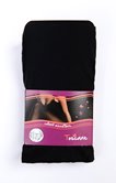 Collants unis noirs
