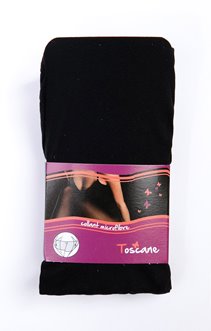 Collants unis noirs
