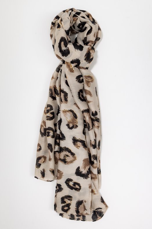 Foulard léopard
