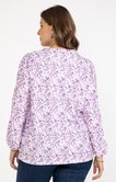 Tee-shirt maille reliéfé imprimé