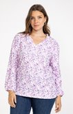 Tee-shirt maille reliéfé imprimé